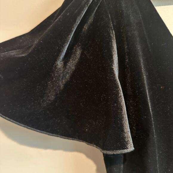 Birdy Grey Hannah Velvet Formal Bridesmaid Dress Black NEW M - Picture 3 of 12